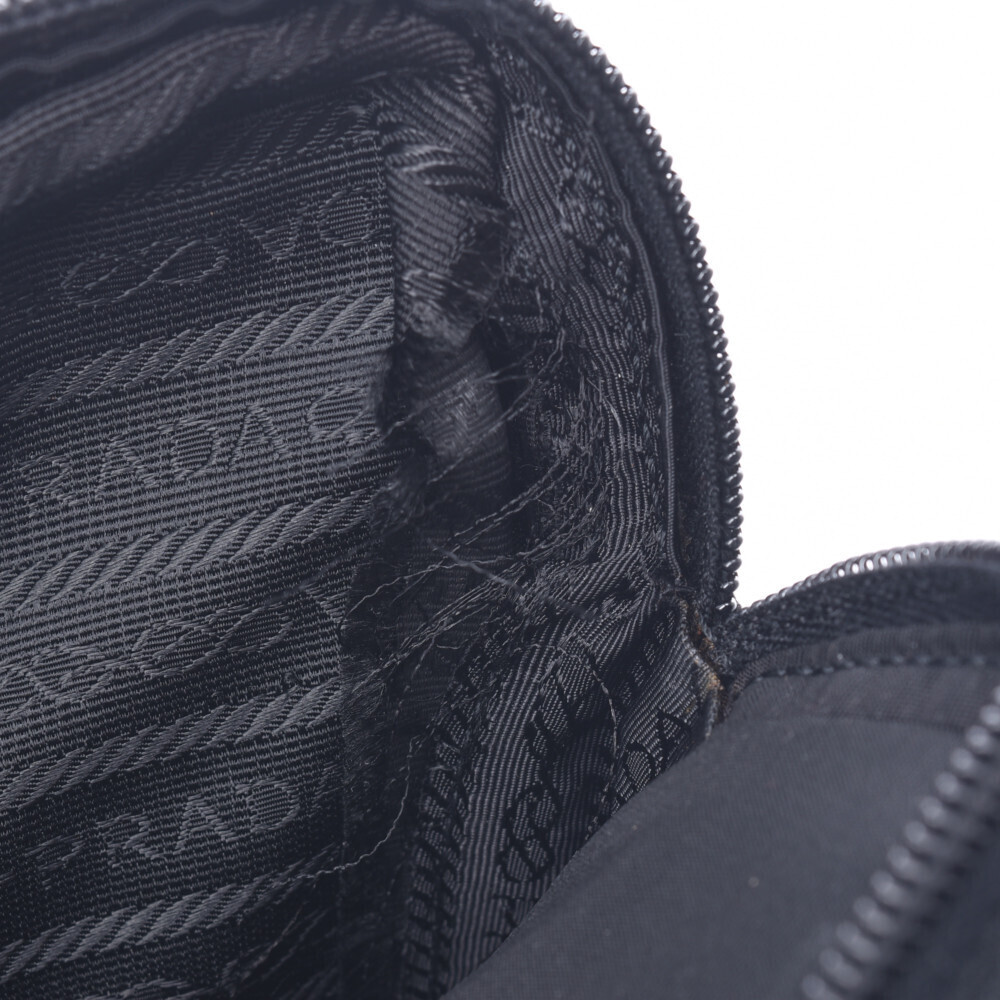 Prada Saffiano leather Nylon Re bag black shoulder - Picture 11 of 11